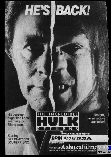 Фильм Невероятный Халк: Возвращение (1988)